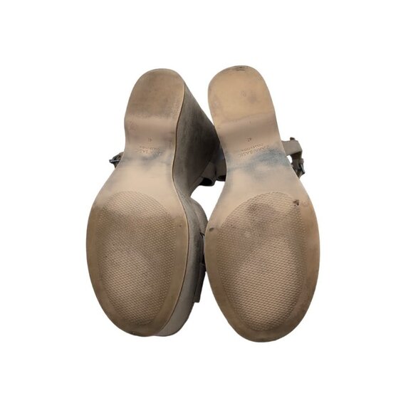 Zara Platform Wedge Sandals - Picture 5 of 5